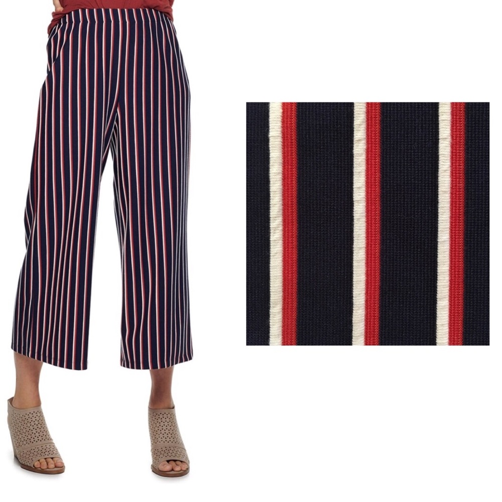 Juniors' Rewind Wide Leg Culotte